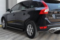 Volvo XC60 2009–2017 Sivuputket BB004 Black (2 kpl, ruostumaton teräs) kuva 2