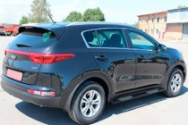 Kia Sportage 2015–2021 Sivupitket BB002 Black (2 kpl, ruostumaton teräs) kuva 3