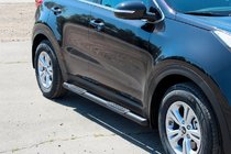 Kia Sportage 2015–2021 Sivupitket BB002 Black (2 kpl, ruostumaton teräs) kuva 4