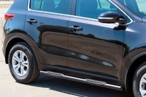 Kia Sportage 2015–2021 Sivupitket BB002 Black (2 kpl, ruostumaton teräs) kuva 1