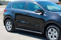 Kia Sportage 2015–2021 Sivupitket BB002 Black (2 kpl, ruostumaton teräs) kuva 5
