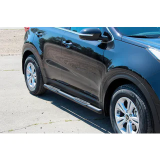 Sivupitket BB002 Black (2 kpl, ruostumaton teräs) kuva 4