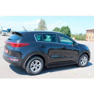 Sivupalkit BB001 Black (2 kpl, ruostumaton teräs) Kia Sportage 2015–2021 kuva 3