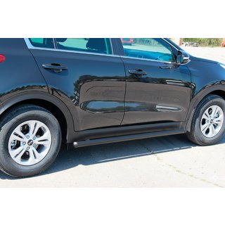 Sivupalkit BB001 Black (2 kpl, ruostumaton teräs) Kia Sportage 2015–2021 kuva 1