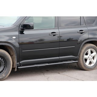 Sivupitket BB002 Black (2 kpl, ruostumaton teräs) kuva 1