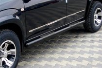 Kia Carens 1999–2012 Sivutuputket Black (ruostumaton teräs) kuva 1