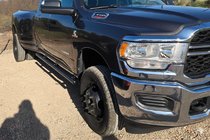Dodge RAM (DR/DH/D1/DC/DM) 2002–2009 Sivutuet/putket vakiomalli Black (2 kpl, ruostumaton teräs) kuva 4