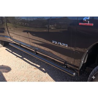 Sivutuet/putket vakiomalli Black (2 kpl, ruostumaton teräs) Dodge RAM (DR/DH/D1/DC/DM) 2002–2009 kuva 2