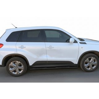 Sivuputket Black (2 kpl, ruostumaton teräs) Suzuki Vitara 2015– kuva 1