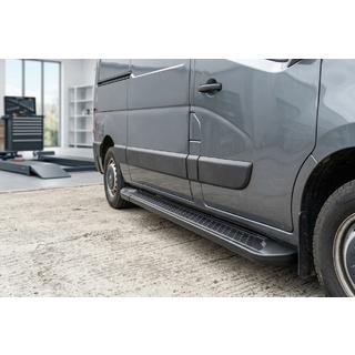 Allmond Black sivuportaat (2 kpl, alumiini) kuva 1