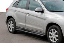 Mitsubishi Eclipse Cross 2017– Sivutangot BB002 Black (2 kpl, ruostumaton teräs) kuva 2