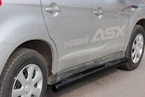 Mitsubishi Eclipse Cross 2017– Sivutangot BB002 Black (2 kpl, ruostumaton teräs) kuva 1