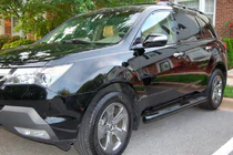 Acura MDX 2007–2013 Sivuputket Black (2 kpl, ruostumaton teräs) kuva 2
