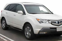 Acura MDX 2007–2013 Sivuputket Black (2 kpl, ruostumaton teräs) kuva 3