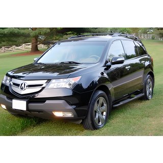 Sivuputket Black (2 kpl, ruostumaton teräs) Acura MDX 2007–2013 kuva 1