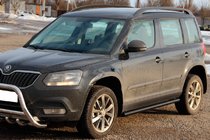 Skoda Yeti 2009–2017 Sivuputket Black (2 kpl, ruostumaton teräs) kuva 2