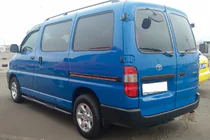 Toyota HiAce Sivuputket Black (2 kpl, ruostumaton teräs) kuva 1