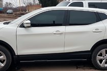 Nissan Qashqai 2014–2021 Sivutuet Black (2017-2021, 2 kpl, ruostumaton teräs) kuva 3