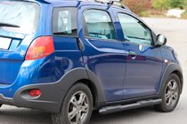 Chery Beat 2009–2015 Sivupalkit Black (2 kpl, ruostumaton teräs) kuva 1