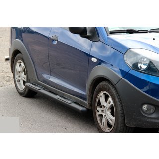 Sivupalkit Black (2 kpl, ruostumaton teräs) kuva 2