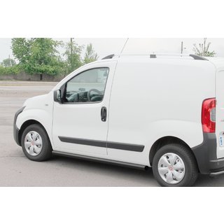 Sivutuubit Ø60 Black (2 kpl, ruostumaton teräs) Fiat Fiorino/Qubo 2008–2024 kuva 1