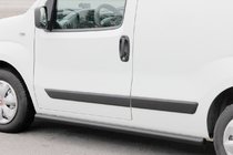 Peugeot Bipper 2008–2017 Sivutuubit Ø60 Black (2 kpl, ruostumaton teräs) kuva 2