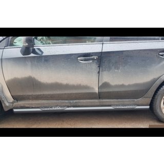 Sivutangot BB002 Black (2 kpl, ruostumaton teräs) Subaru XV 2011–2017 kuva 2