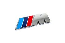 BMW M-merkki 85 x 30 mm (ruostumaton teräs) kuva 3