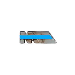 M-merkki 85 x 30 mm (ruostumaton teräs) kuva 4