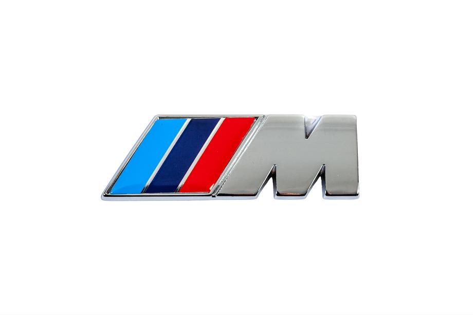 BMW M-merkki 85 x 30 mm (ruostumaton teräs) Image