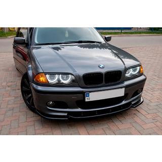 DPT V-2 etulippa (M-Sport 2003-2006, kiiltävä musta) BMW 3-sarja E46 1998–2006 kuva 4