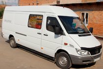 Mercedes Sprinter W901/902/903/904/905 1995–2006 Sivupalkit Black (2 kpl, ruostumaton teräs) kuva 2