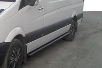 Mercedes Sprinter W906 2006–2018 Sivupalkit Black (2 kpl, ruostumaton teräs) kuva 4