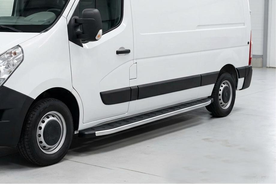 Renault Master 2011–2023 Sivuporraslaudat Fullmond (2 kpl, alumiini) Image