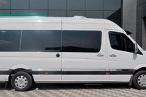 Volkswagen Crafter 2006–2016 Sivupalkit Black (2 kpl, ruostumaton teräs) kuva 3