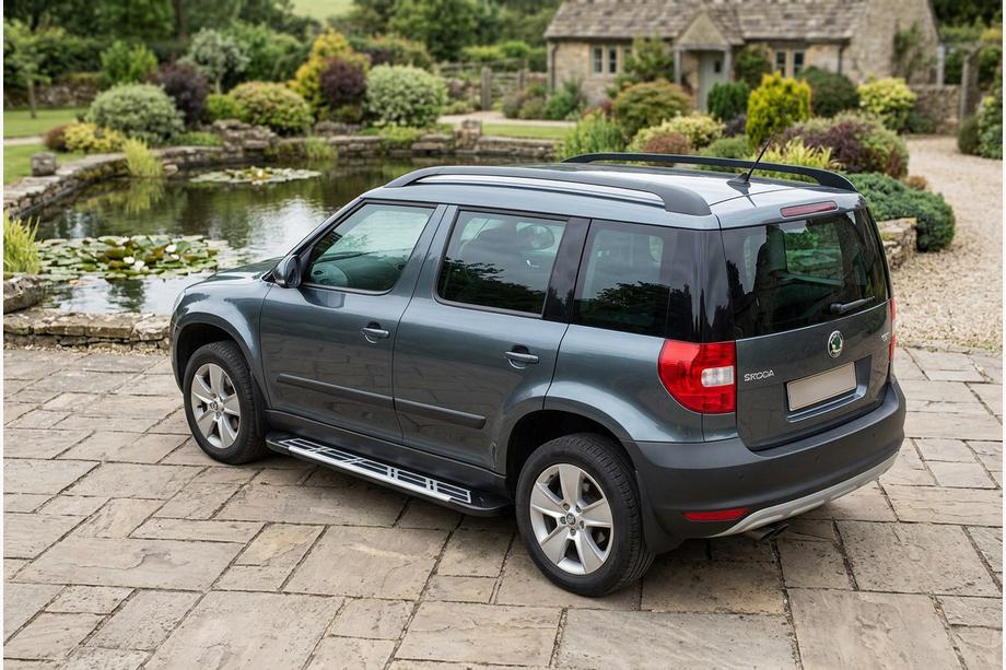 Skoda Yeti 2009–2017 Sunrise sivuportaat (2 kpl, alumiini) Image