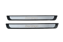 Citroen Berlingo 1996–2008 Carmos V4 kynnyslistat, ruostumaton teräs (2 kpl) kuva 1
