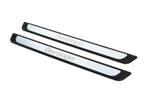 Citroen Berlingo 1996–2008 Carmos V4 kynnyslistat, ruostumaton teräs (2 kpl) kuva 2