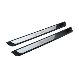 Carmos V4 kynnyslistat, ruostumaton teräs (2 kpl) Citroen Berlingo 1996–2008 kuva 3