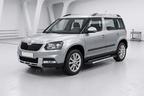 Skoda Yeti 2009–2017 RedLine V1 sivuportaat (2 kpl, alumiini) kuva 1