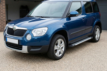 Skoda Yeti 2009–2017 Line-astinlaudat (2 kpl, alumiini) kuva 1