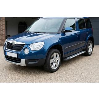Line-astinlaudat (2 kpl, alumiini) Skoda Yeti 2009–2017 kuva 1