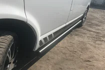 Volkswagen T5 Multivan 2003–2010 Sivuputket Black (2 kpl, ruostumaton teräs) kuva 2