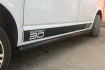 Volkswagen T5 Multivan 2003–2010 Sivuputket Black (2 kpl, ruostumaton teräs) kuva 6