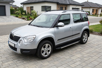 Skoda Yeti 2009–2017 Duru sivuportaat (2 kpl, alumiini) kuva 1