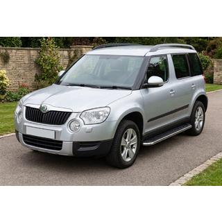 Maydos V1 sivuportaat (2 kpl, alumiini ↗ ruostumaton teräs) Skoda Yeti 2009–2017 kuva 1