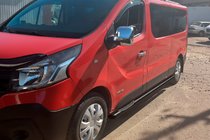 Renault Trafic 2015– Sivutangot BB002 Black (2 kpl, ruostumaton teräs) kuva 3