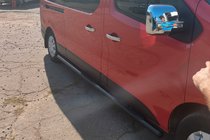 Fiat Talento 2016– Sivutangot BB002 Black (2 kpl, ruostumaton teräs) kuva 6