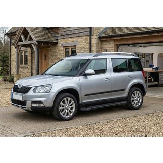 RedLine Black sivuportaat (2 kpl, alumiini) Skoda Yeti 2009–2017 kuva 1