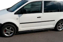 Volkswagen Caddy 2004–2010 Sivupalkit BB001 Black (2 kpl, ruostumaton teräs) kuva 5